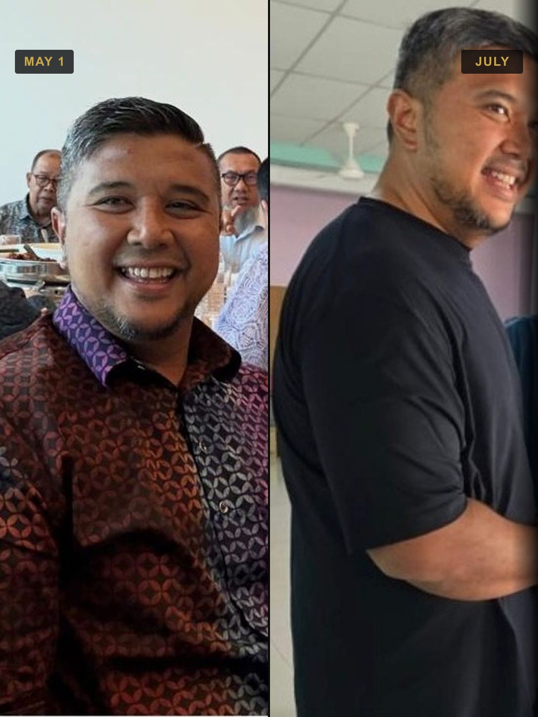 Zuhri, before and after